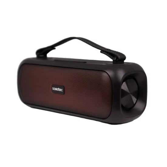 Porodo SOUL Soundtec Basic Speaker with RGB - Black
